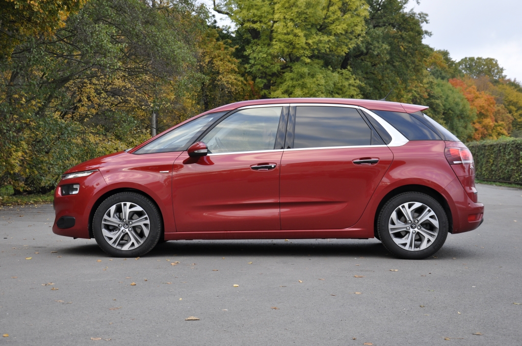 Der Citroen C4 Picasso ist durchaus ein Hingucker - bedenkt man, dass es sich um einen Van handelt