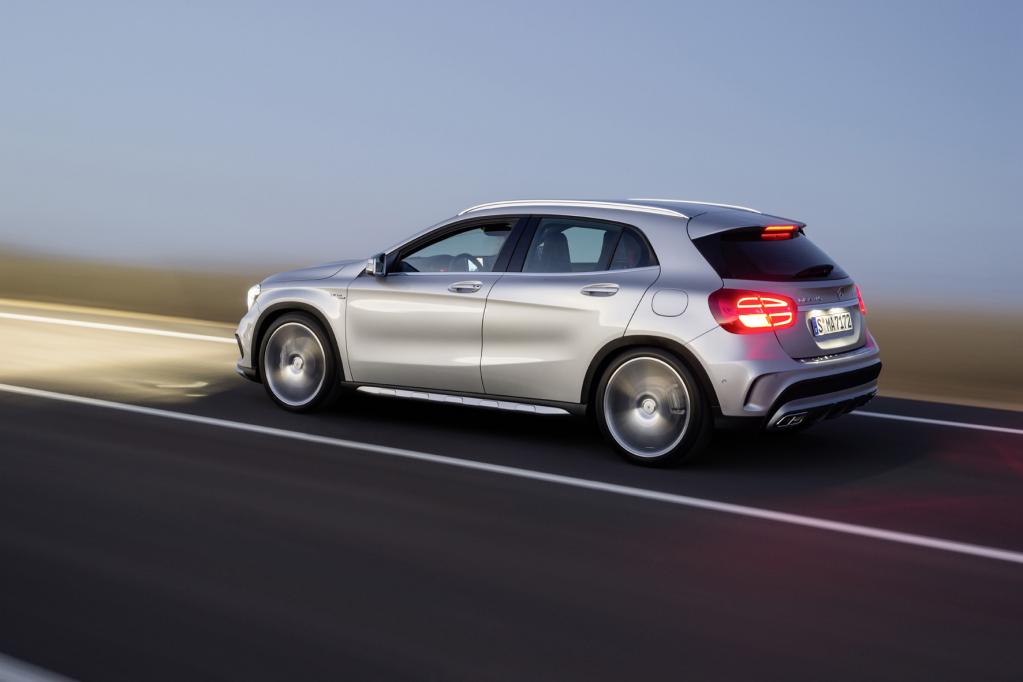 Der GLA 45 AMG brüllt, hat Kraft und ist ein Multitalent