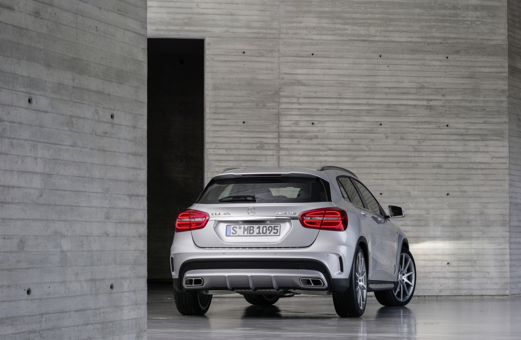 Der GLA 45 AMG brüllt, hat Kraft und ist ein Multitalent