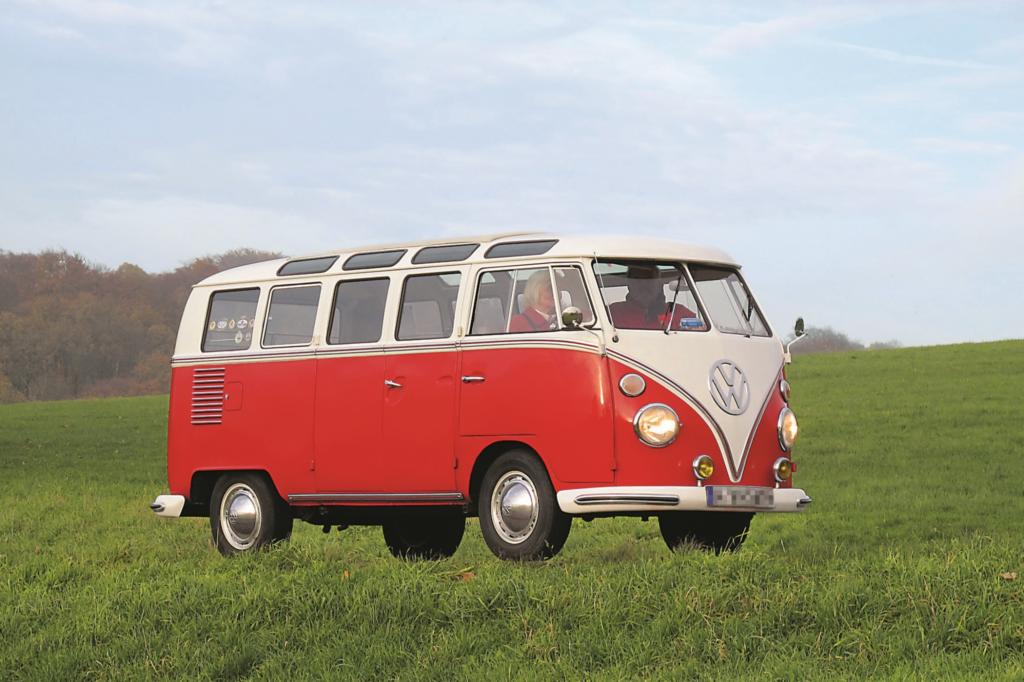 Der Sambabus zählt zu den besonders beliebten Oldtimern