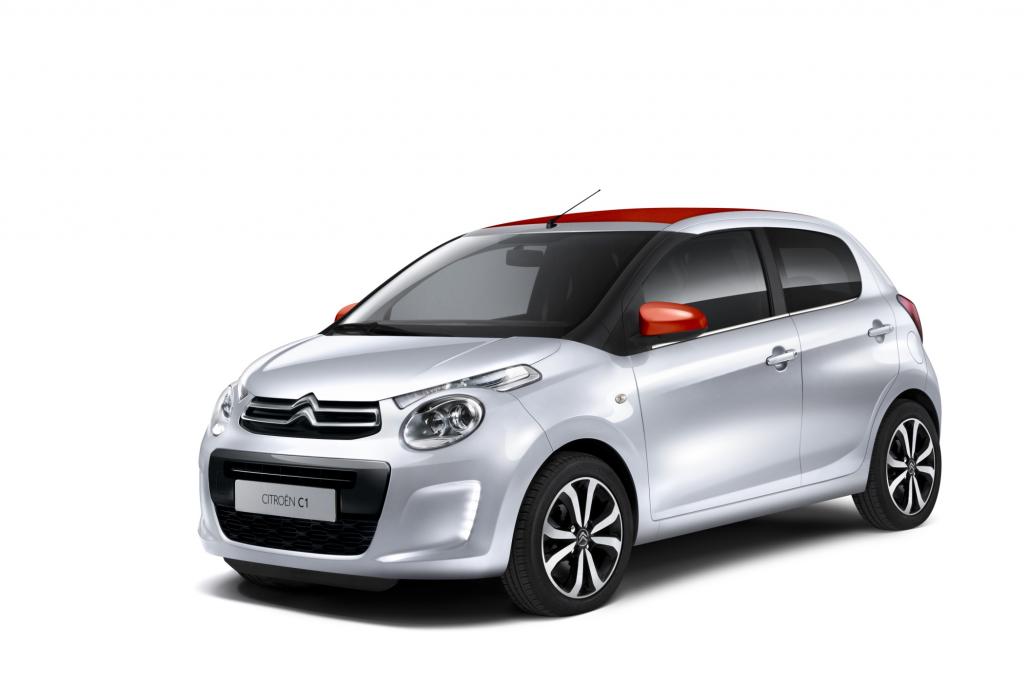Der neue C1 trägt das Markengesicht von Citroen