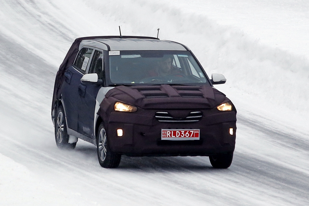 Erwischt: Erlkönig Hyundai iX25
