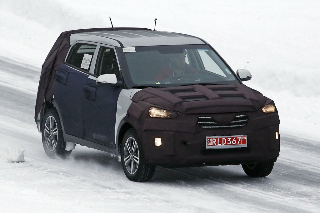 Erwischt: Erlkönig Hyundai iX25