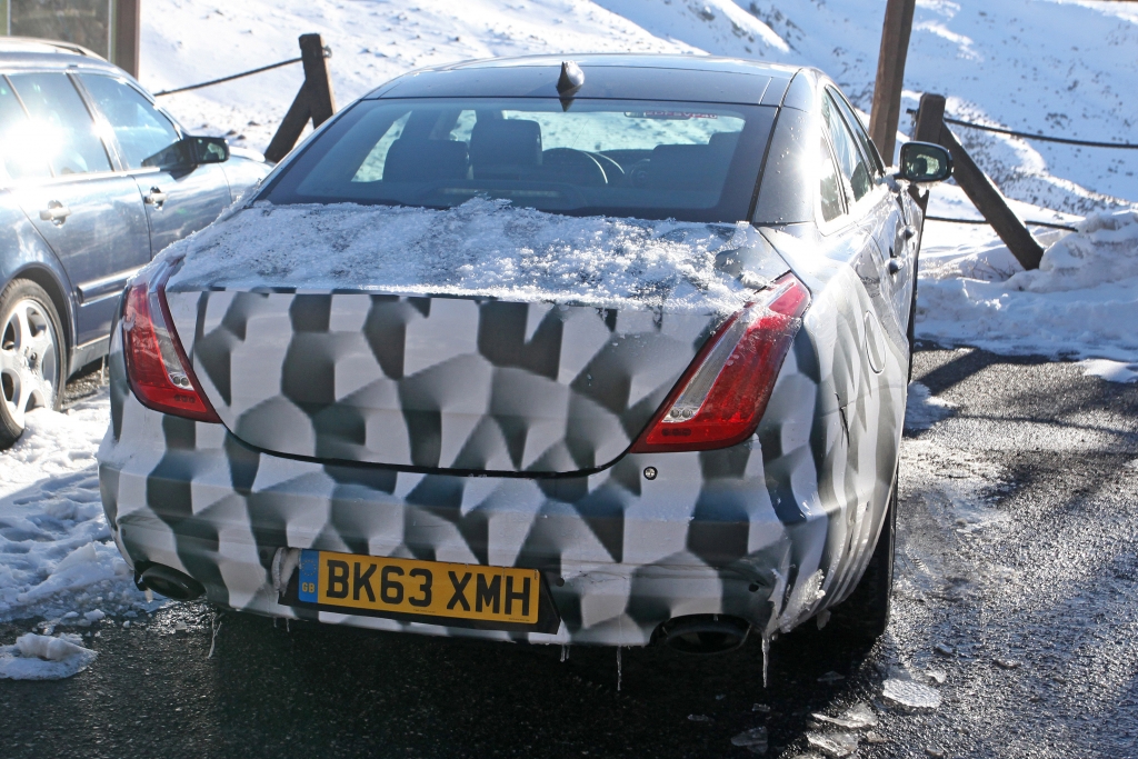 Erwischt: Erlkönig Jaguar XJ Facelift