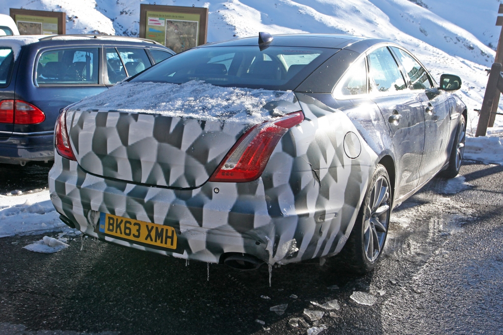 Erwischt: Erlkönig Jaguar XJ Facelift