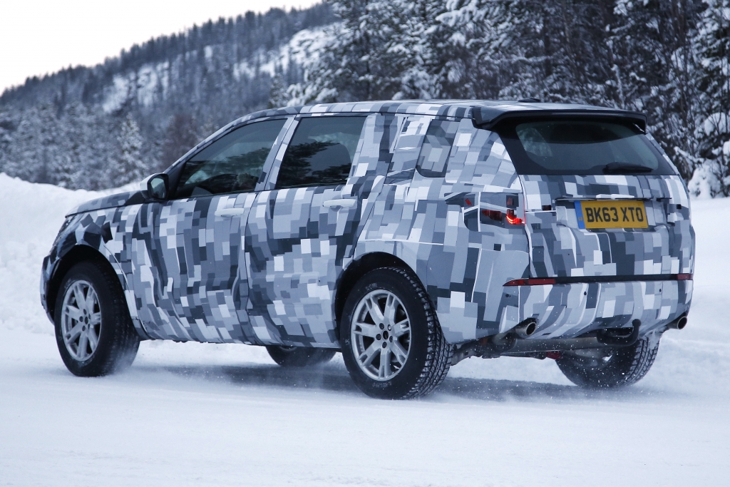 Erwischt: Erlkönig Land Rover Baby Discovery oder Freelander