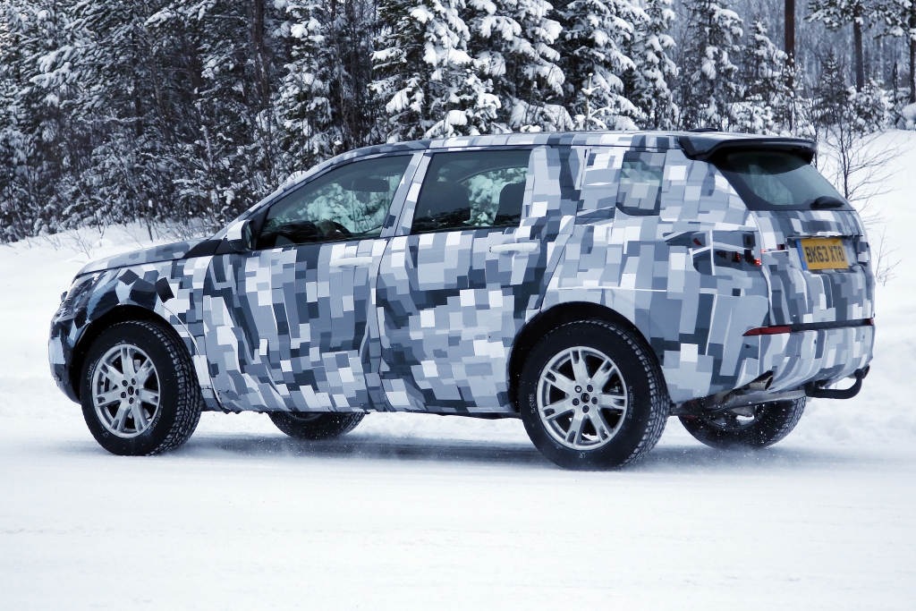 Erwischt: Erlkönig Land Rover Baby Discovery oder Freelander