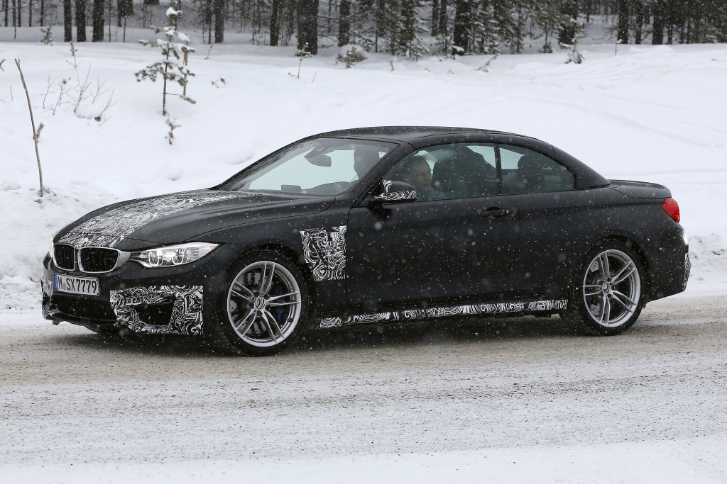 Erwischt: Erlkönig M4 Cabrio – Power Cabrio mit potenter Begleitung