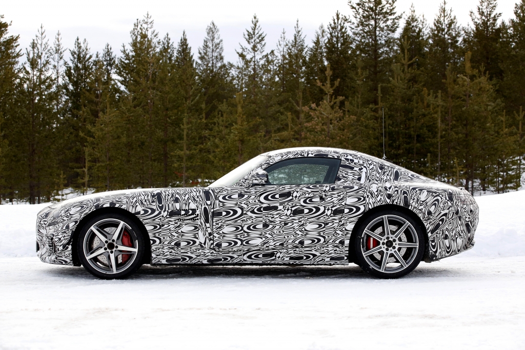 Erwischt: Erlkönig Mercedes GT AMG - Kräftemessen mit Porsche