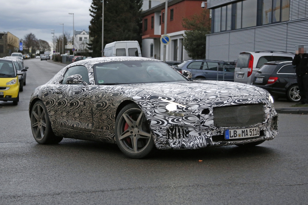 Erwischt: Erlkönig Mercedes GT – Porschejäger neu aufgelegt