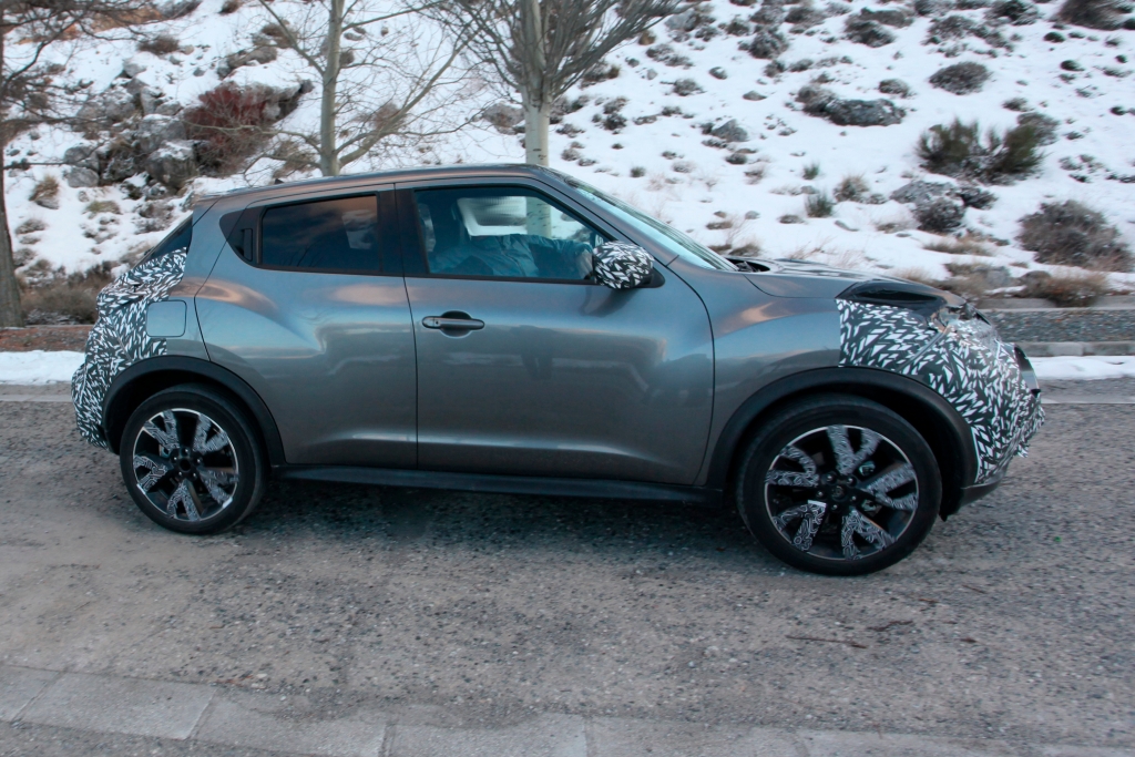 Erwischt: Erlkönig Nissan Juke Facelift