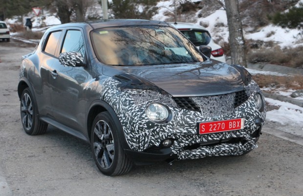 Erwischt: Erlkönig Nissan Juke Facelift