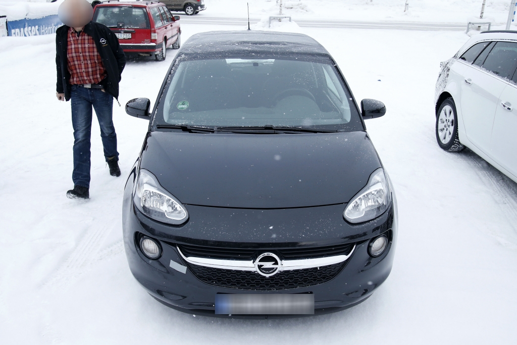 Erwischt: Erlkönig Opel Adam Cabrio