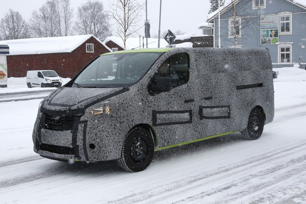 Erwischt: Erlkönig Renault Trafic - Testlauf im Schnee