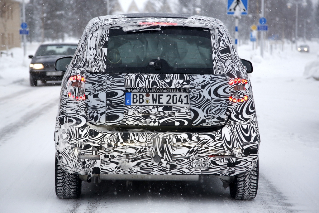Erwischt: Erlkönig Smart ForTwo im Schnee