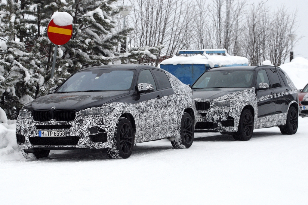 Erwischt: Erlkönige BMW X6 M und BMW X5 M