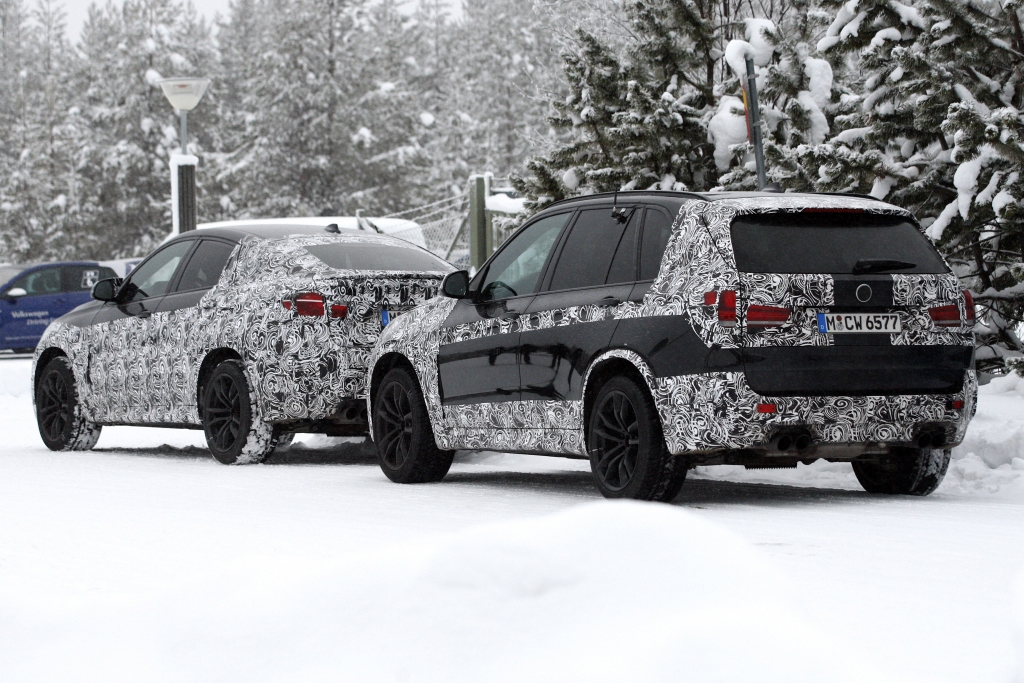Erwischt: Erlkönige BMW X6 M und BMW X5 M