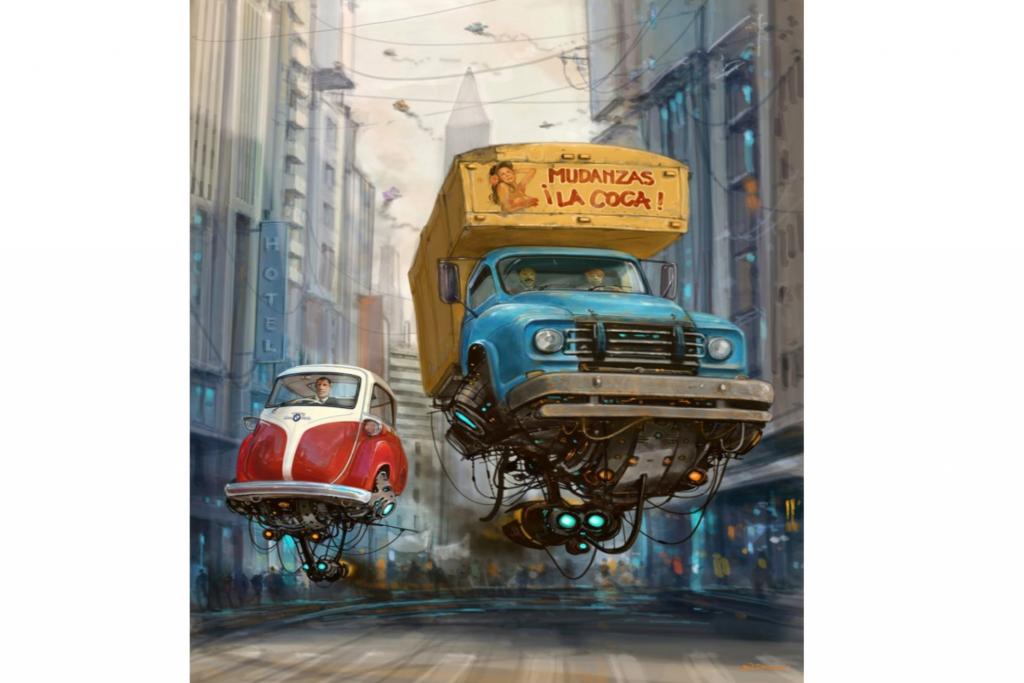 Fliegende Isettas - Die fantastische Welt des Alejandro Burdisio