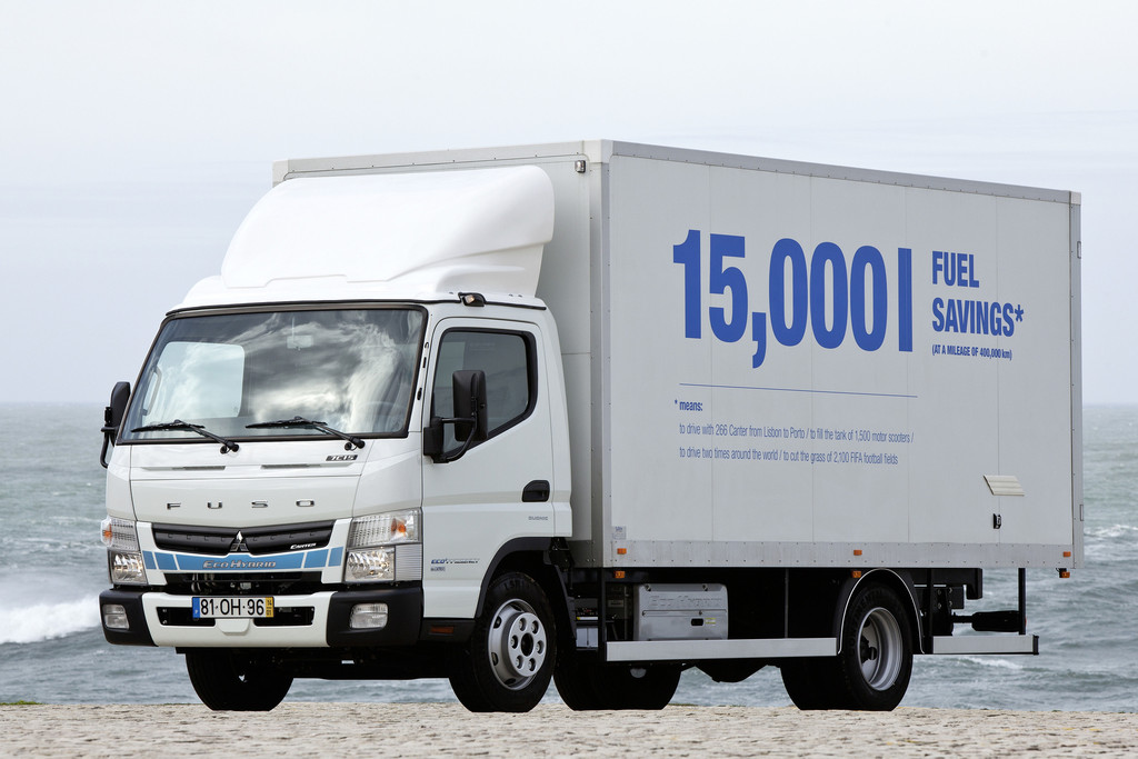 Fuso Canter noch effizienter und vielfältiger