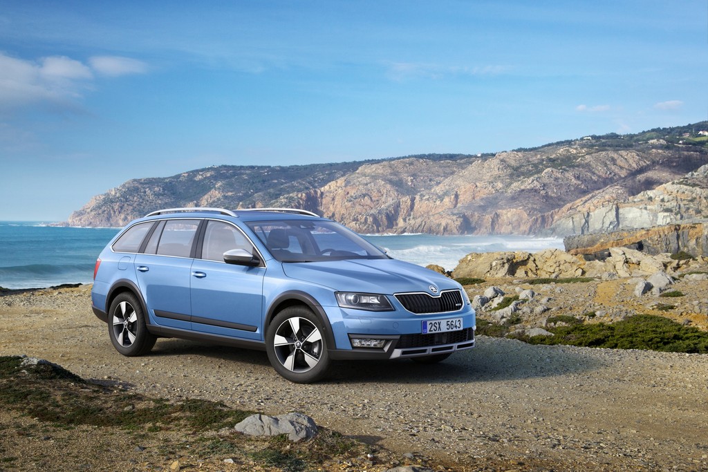 Genf 2014: Skoda Octavia Scout steht höher und zieht mehr