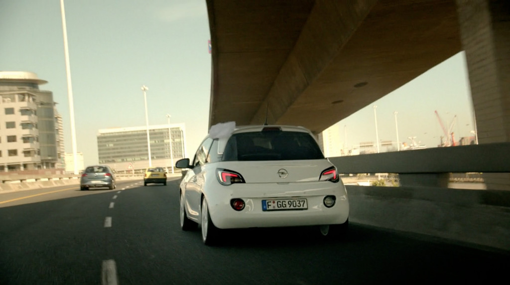 Hochzeit im Opel Adam