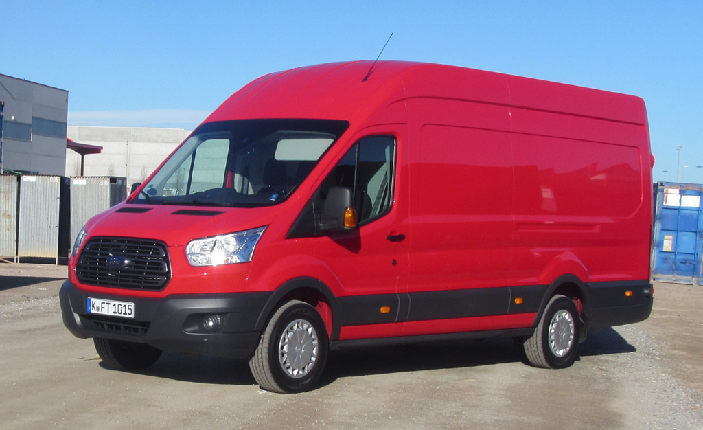 Jüngste Produktneuheit: Ford Transit. 