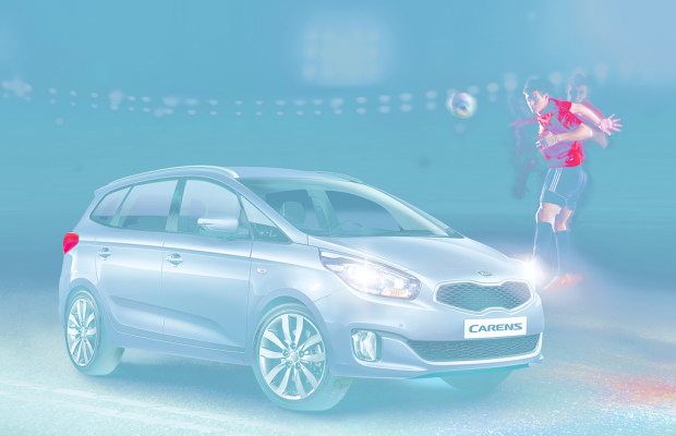 Kia Carens als Sondermodel zur Fußball-WM