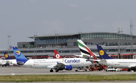 Mehr Passagiere im Luftverkehr