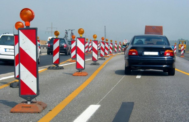 Mehr Unfälle in engen Autobahnbaustellen