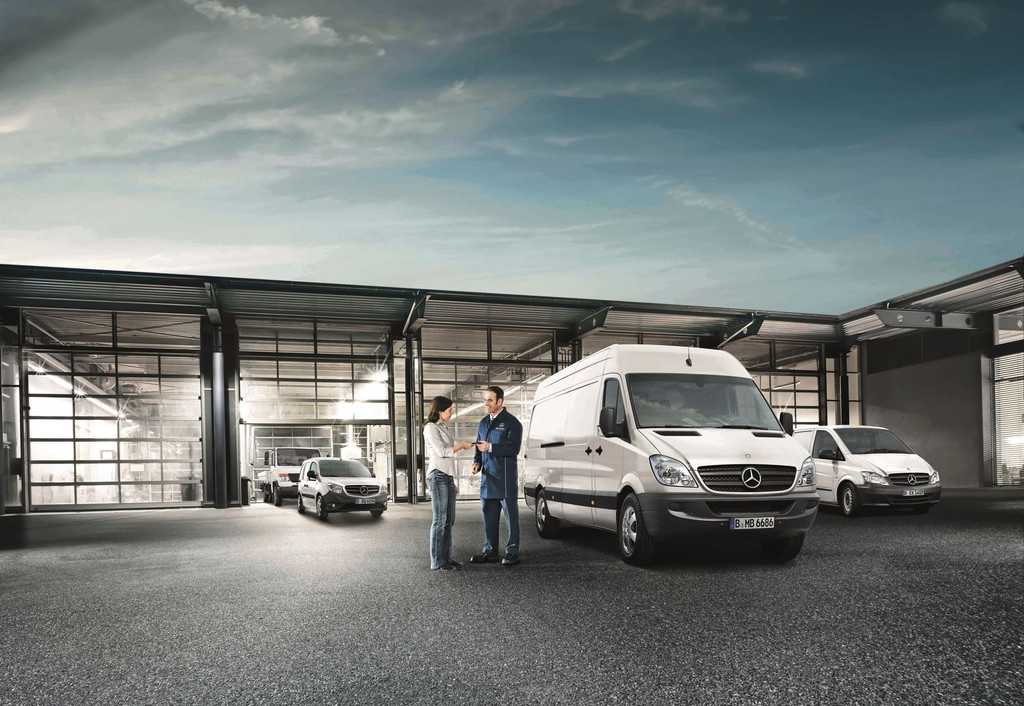 Mercedes-Benz bietet Garantie für gebrauchte Transporter