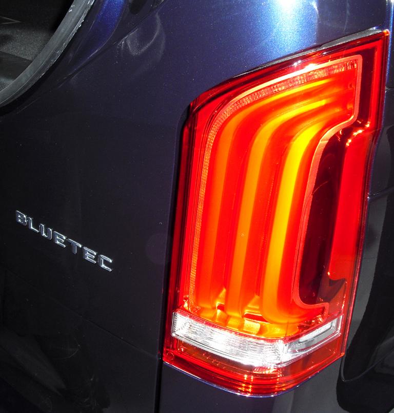 Mercedes-V-Klasse: Beim V 250 Bluetec handelt es sich um das Spitzenmodell. 