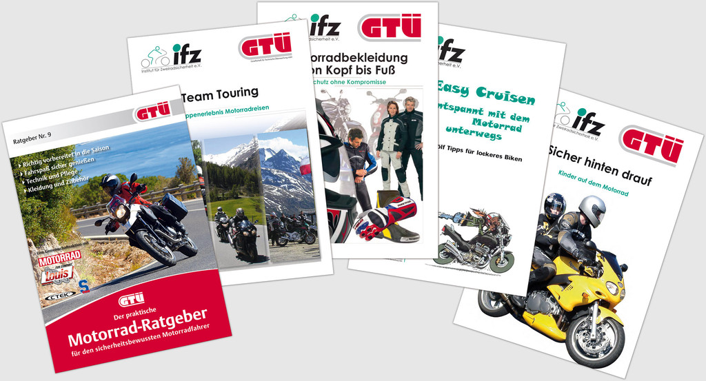 Mit GTÜ-Ratgebern sicher in die Motorradsaison