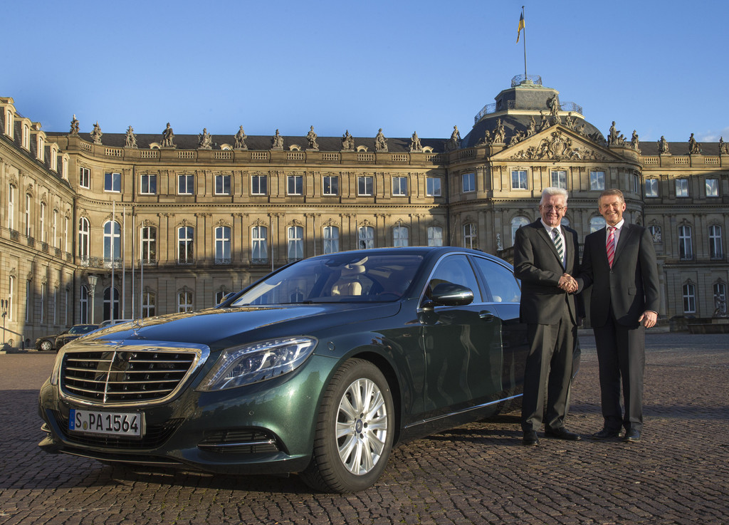 Neuer Dienstwagen für Ministerpräsident Kretschmann