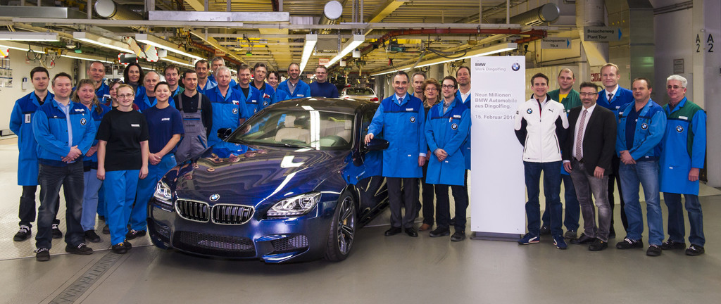 Neunmillionster BMW aus Dingolfing