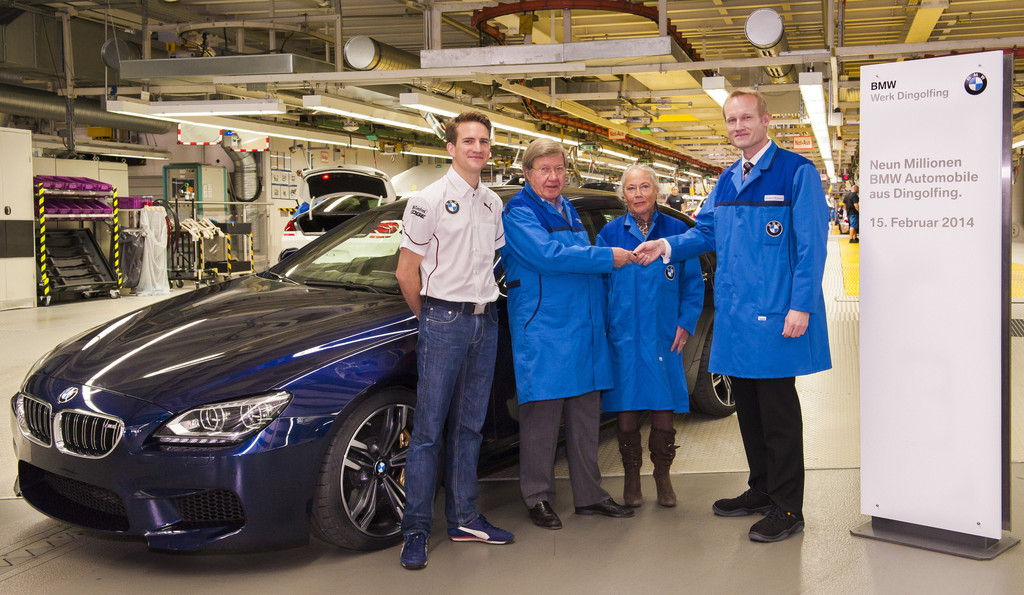 Neunmillionster BMW aus Dingolfing