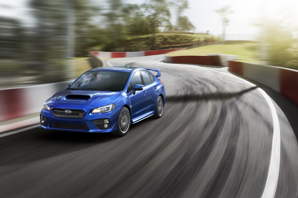 Nummer Fünf klebt: Der neue Subaru WRX STI steht auf der Startlinie