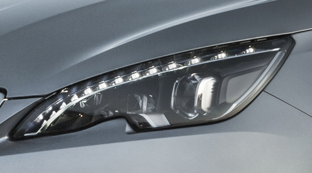 Peugeot 308 SW: Voll-LED-Scheinwerfer sind in den höheren Ausstattungen Serie. 