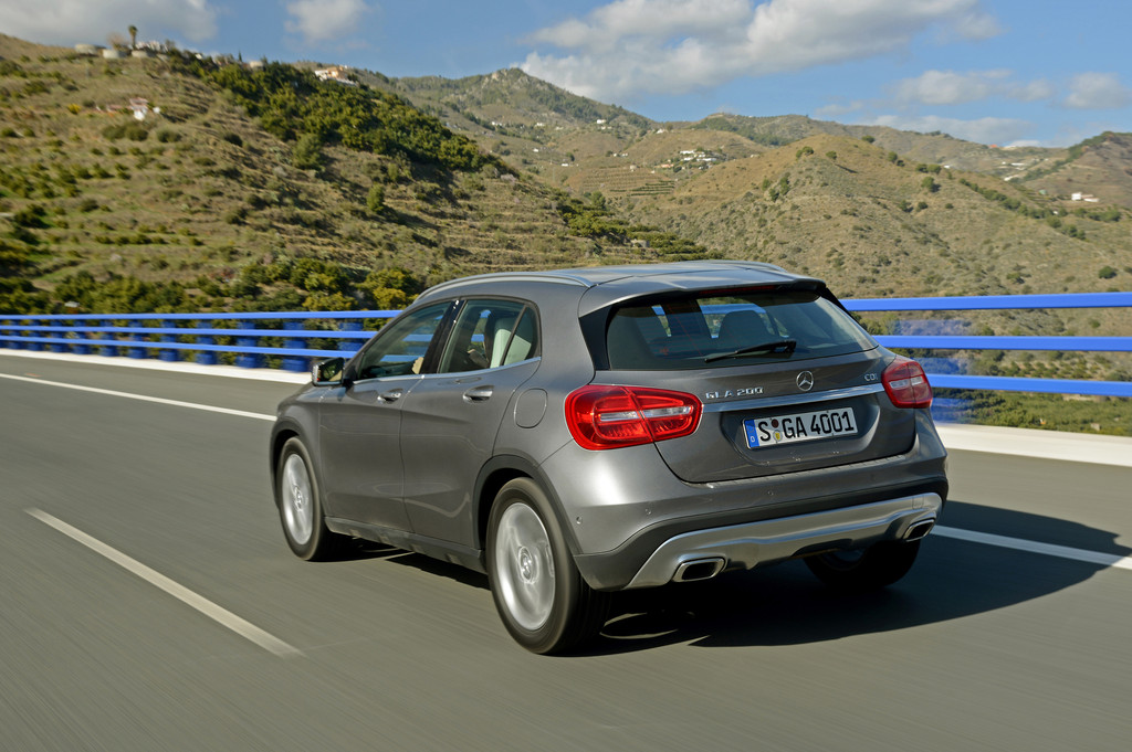 Pressepräsentation Mercedes-Benz GLA: Ganz schön selbstbewusst
