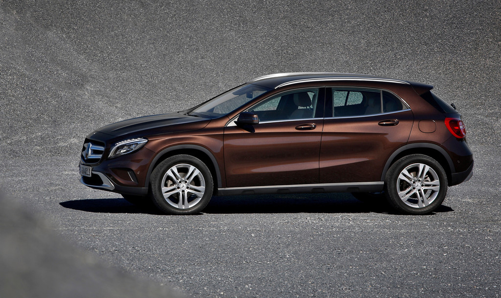 Pressepräsentation Mercedes-Benz GLA: Ganz schön selbstbewusst