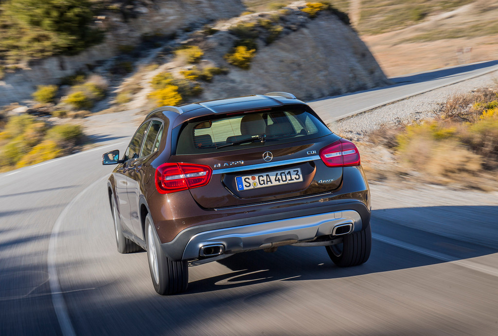 Pressepräsentation Mercedes-Benz GLA: Ganz schön selbstbewusst