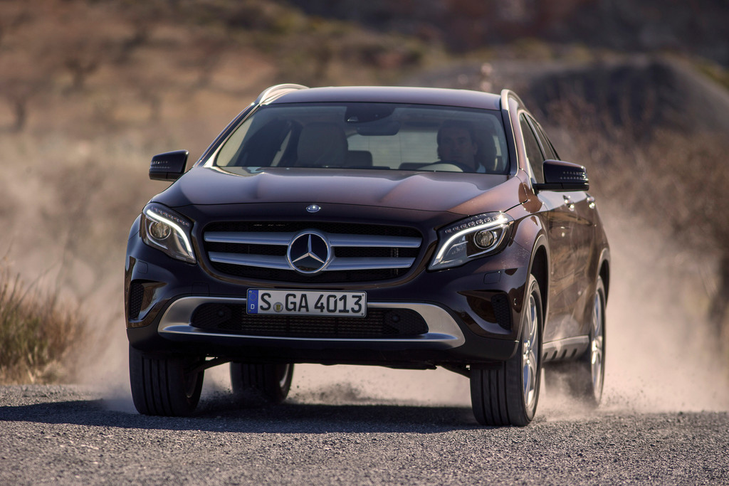 Pressepräsentation Mercedes-Benz GLA: Ganz schön selbstbewusst