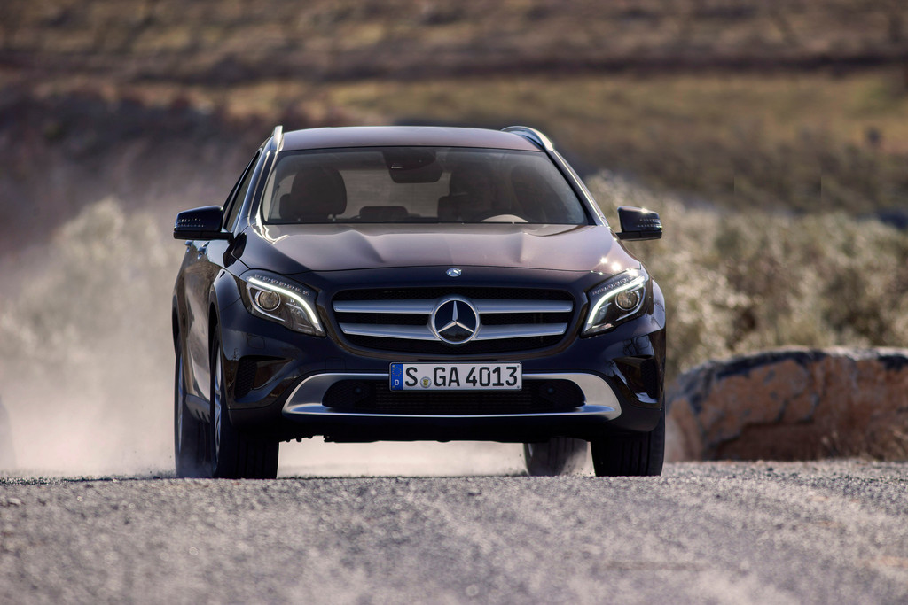 Pressepräsentation Mercedes-Benz GLA: Ganz schön selbstbewusst