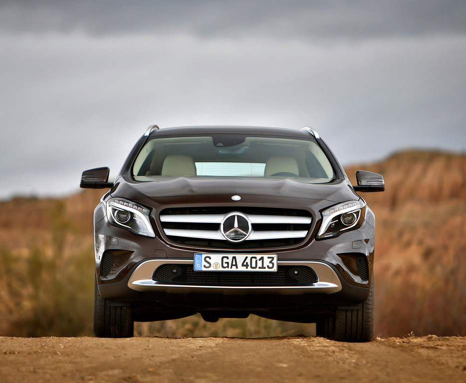 Pressepräsentation Mercedes-Benz GLA: Ganz schön selbstbewusst