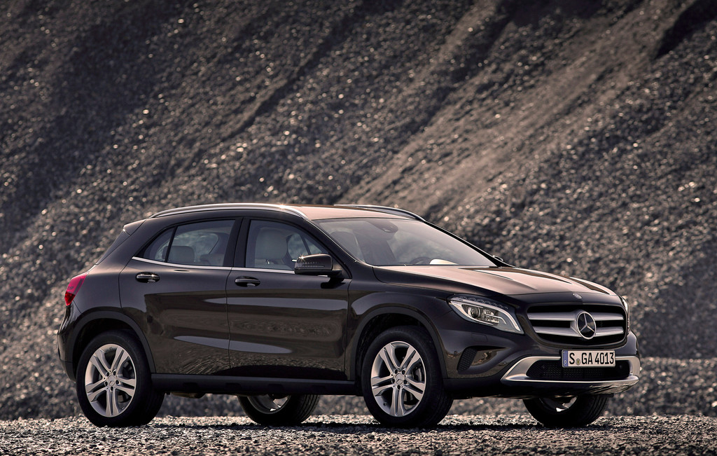Pressepräsentation Mercedes-Benz GLA: Ganz schön selbstbewusst