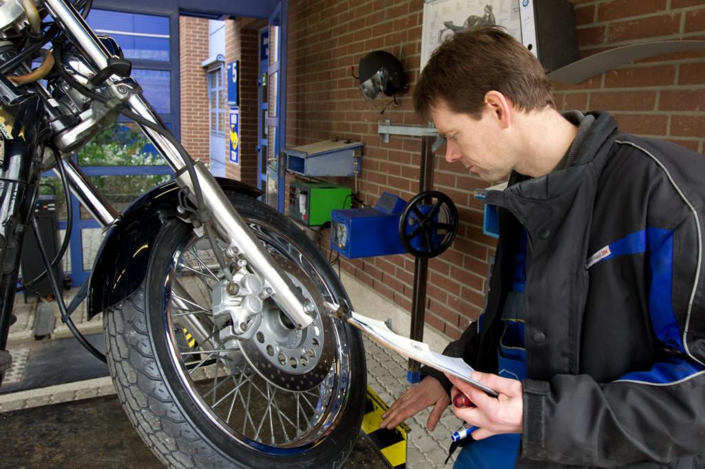 Ratgeber Motorradcheck - Sicherer Start auf zwei Rädern