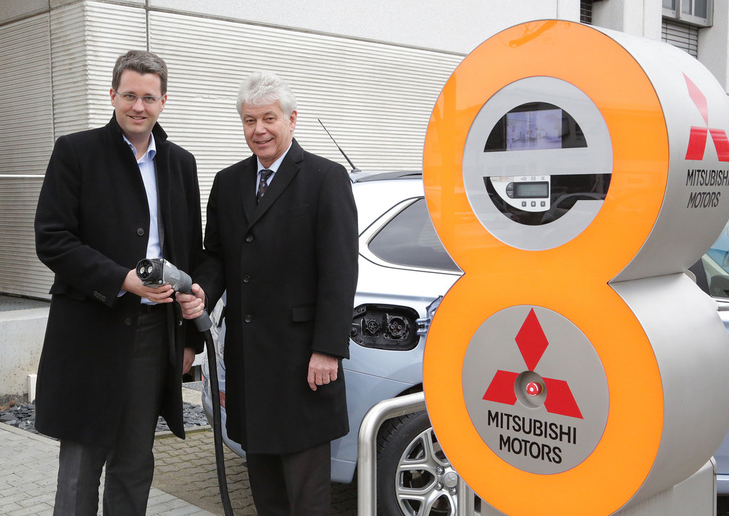 Schneller laden bei Mitsubishi