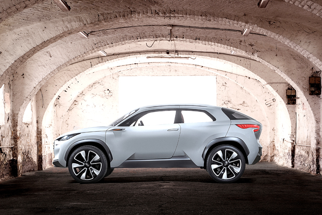 Steht für ein B-Segment-SUV: Hyundai-Studie Intrado. 