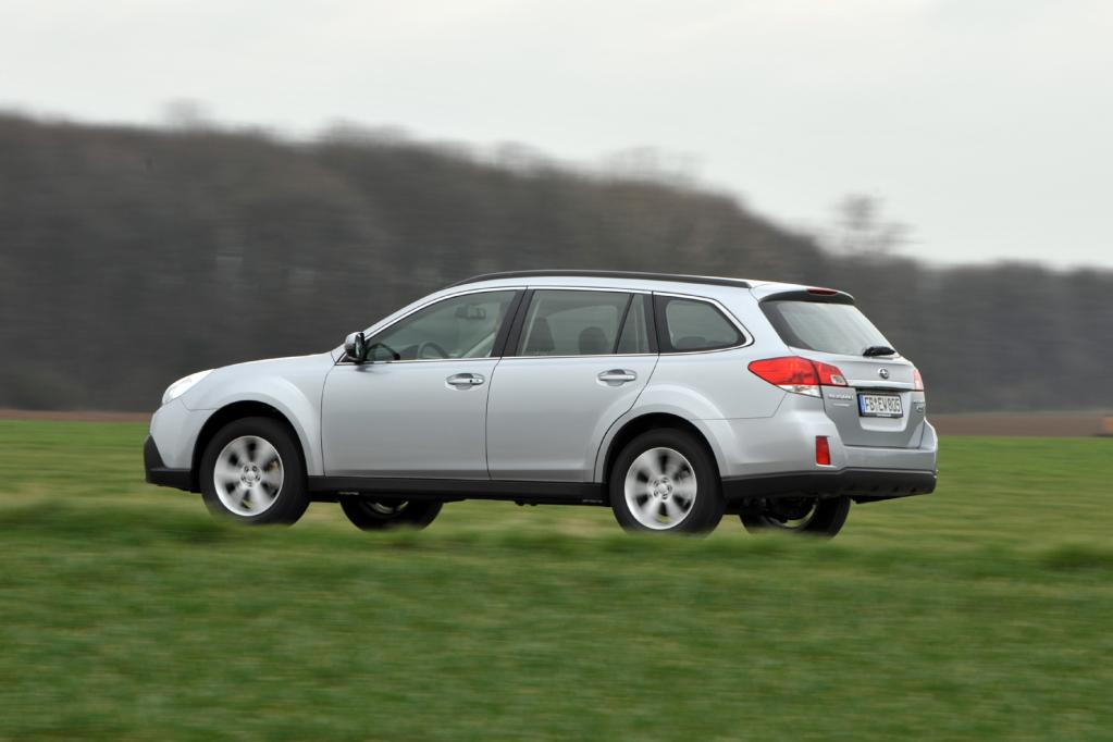 Subaru-Outback liebt den Matsch