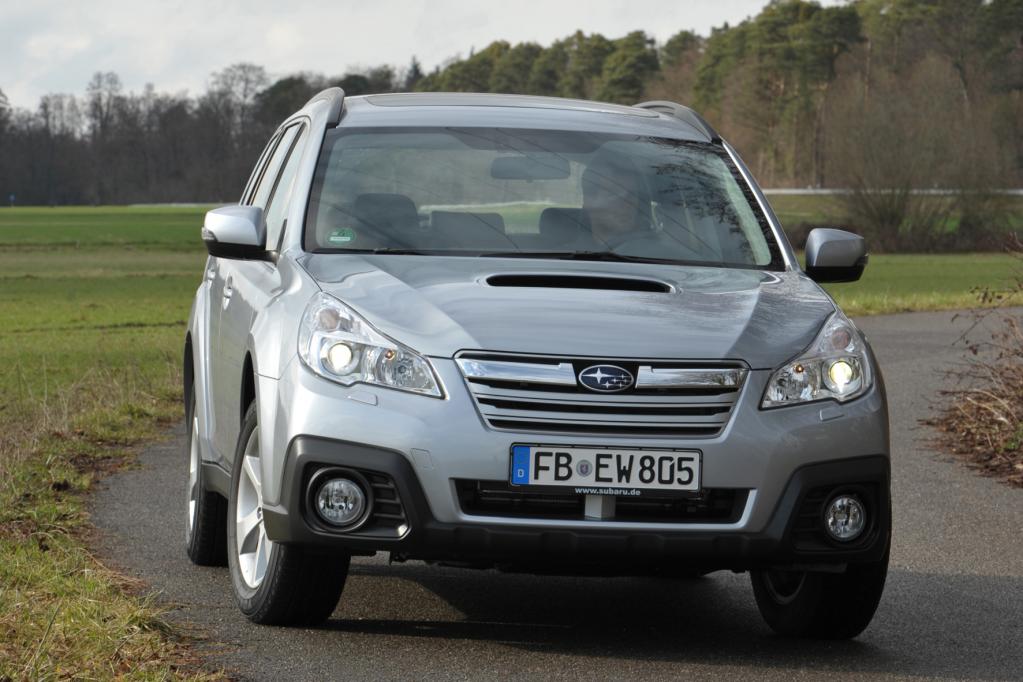 Subaru-Outback liebt den Matsch