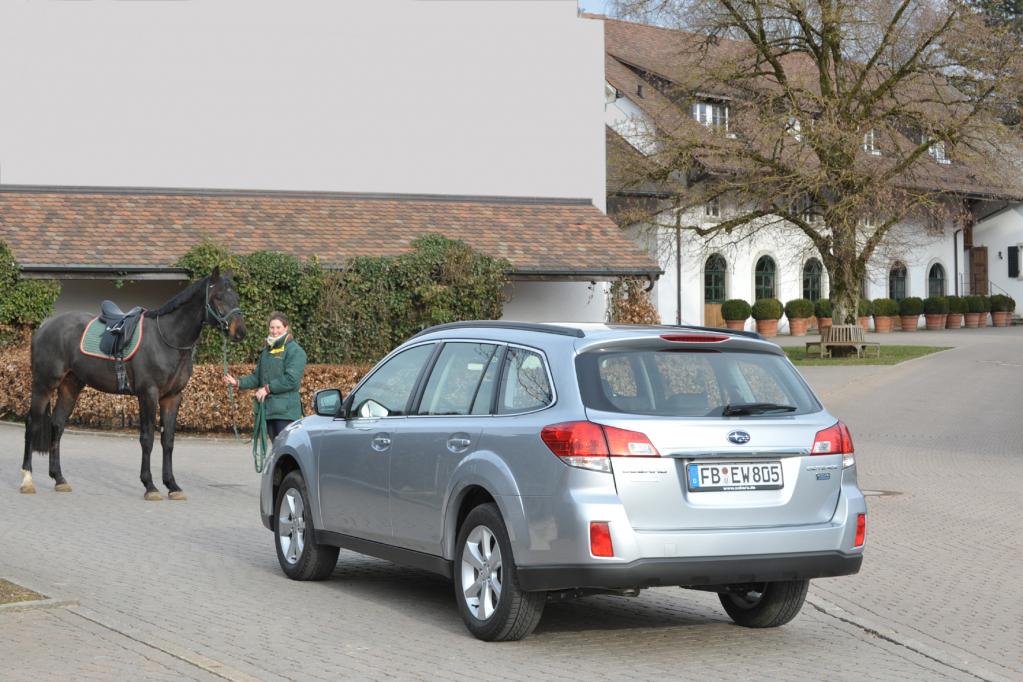 Subaru-Outback liebt den Matsch
